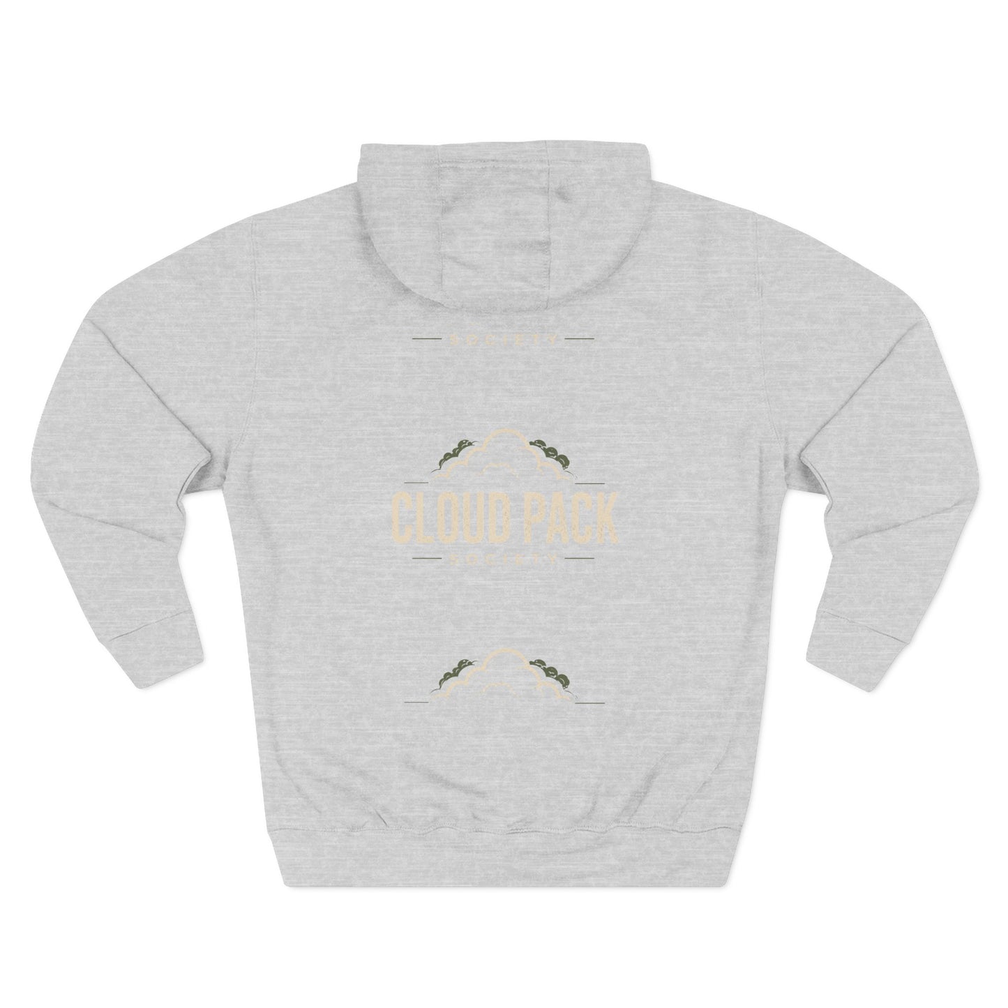 Join the Society Cloud Pack Hoodie — Retro Cloud Graphic Pullover