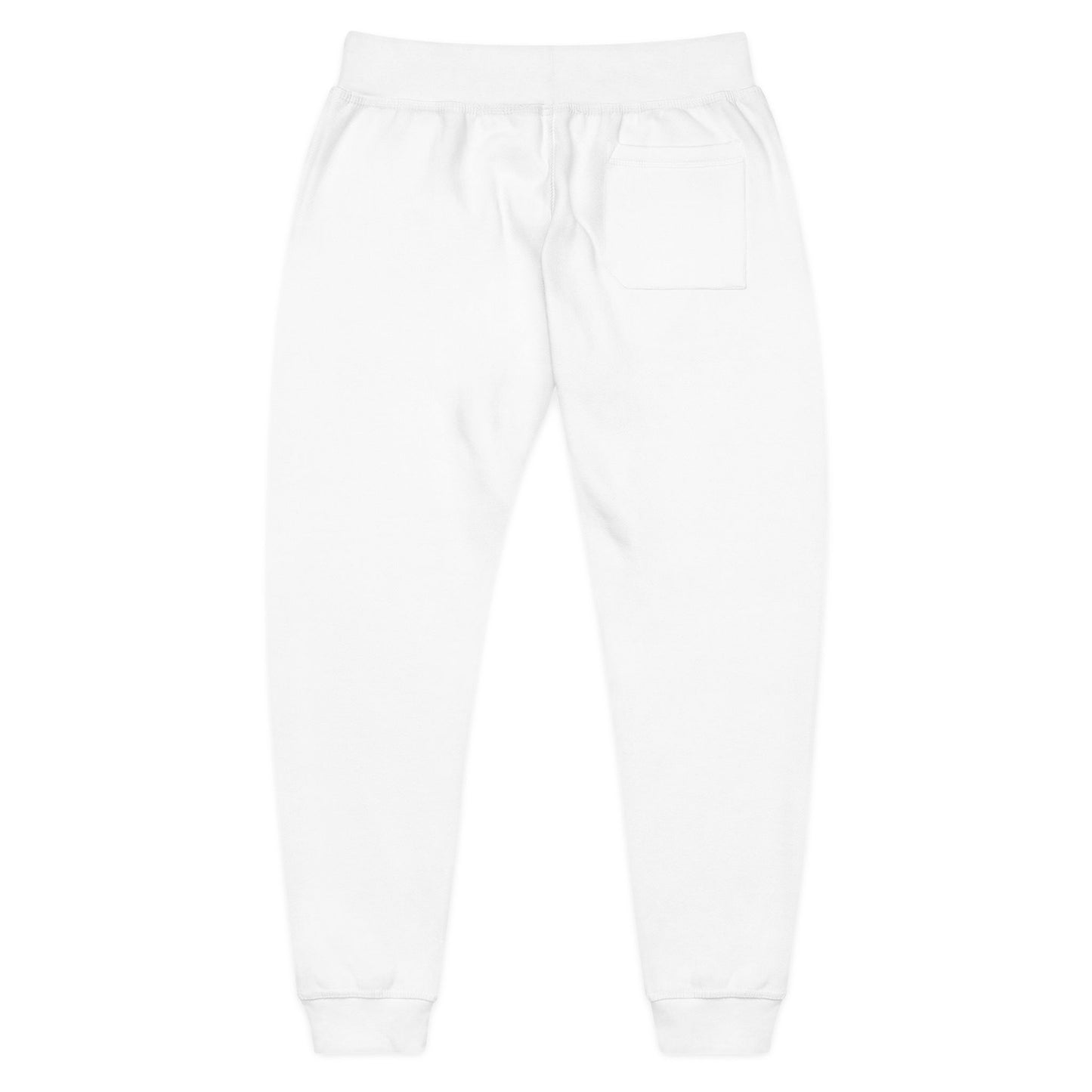 Embroidered Cloud Logo Fleece Sweatpants — Cozy Casual Joggers