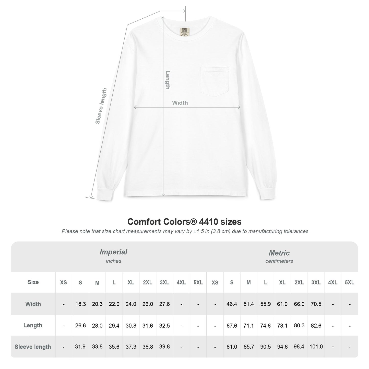 Cloud Pack Society Long Sleeve Pocket Tee — Mountain Logo Outdoor Shirt